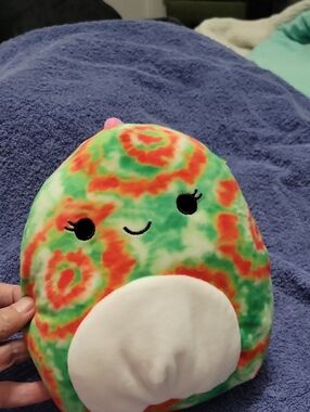 Squishmallows Winifred Tie-Dye Green Orange Plush